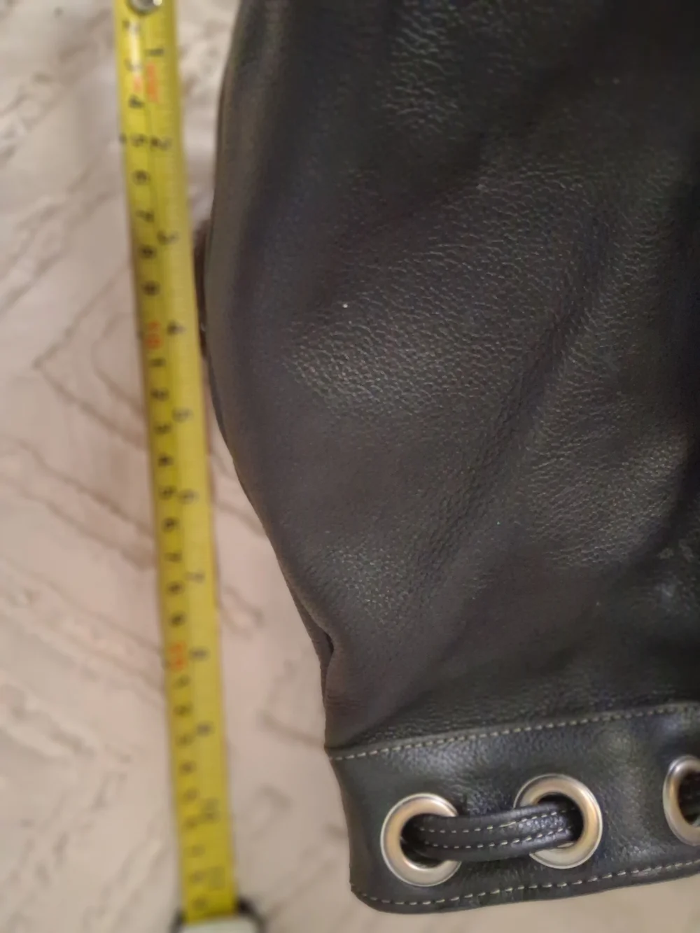 Harley-Davidson Black Leather Backpack